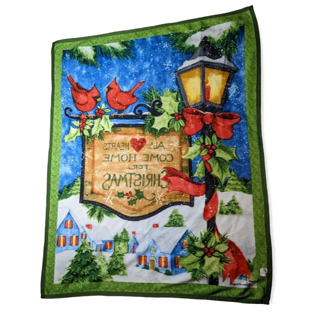 Collective Goods Light Fleece Christmas Blanket